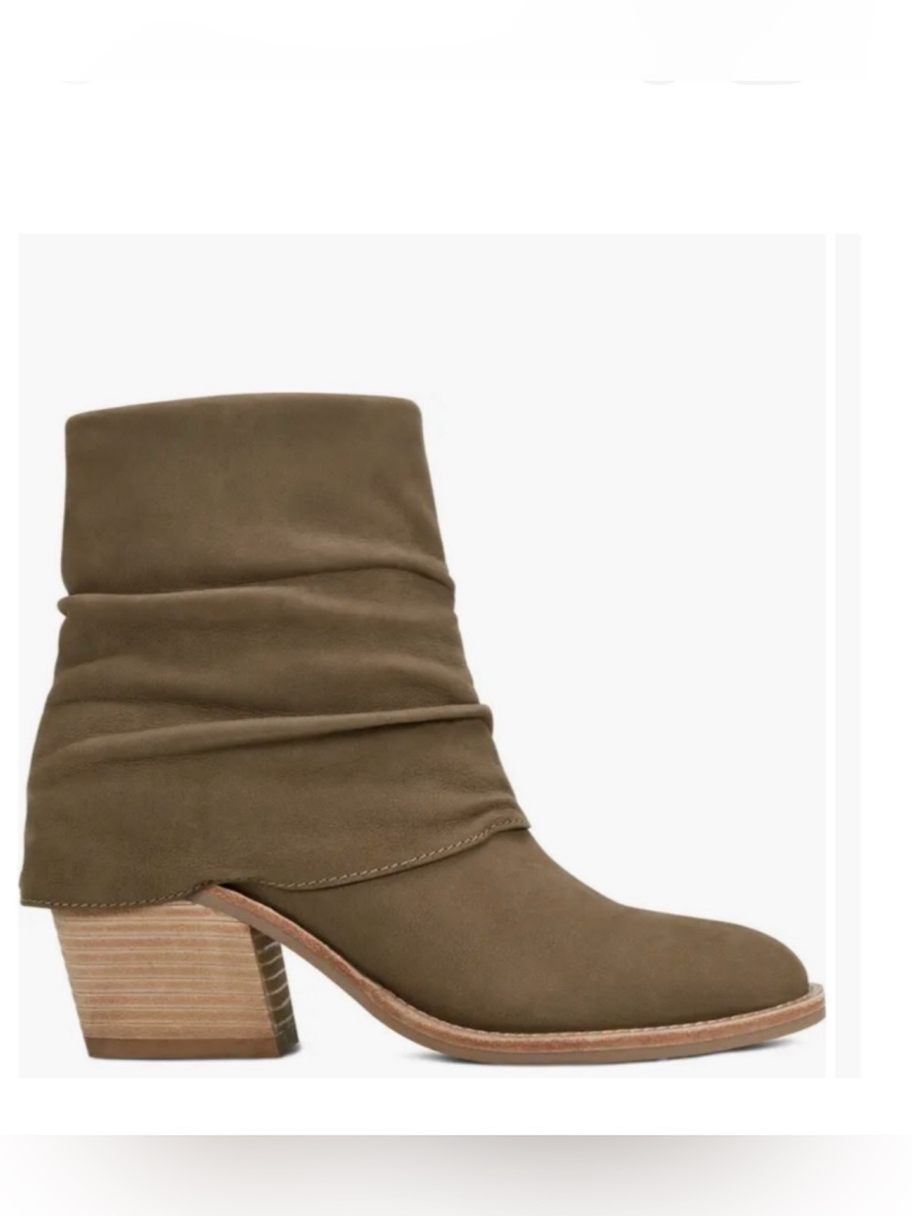 Earth Savvy Ruched Bootie
Size 11